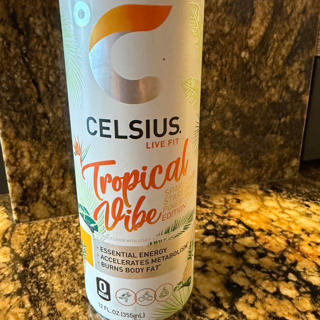 Celsius Energy Drink (Tropical).