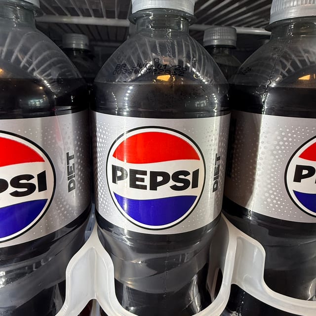 20oz Diet Pepsi.