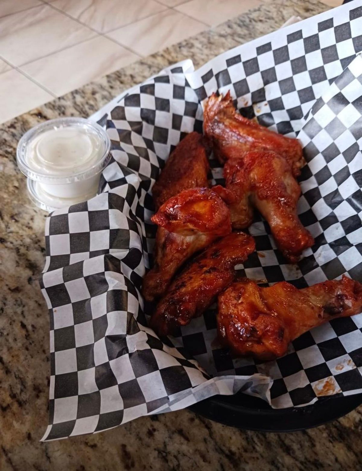 5 PC. Chicken Wings